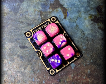 Elfes de l'espace - Tracker magnétique de 6 dés du destin - 10e édition