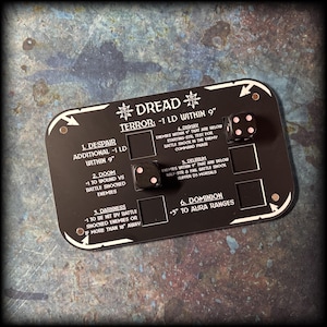 Corrupted Knights - Magnetic Dread Tracker - 10th Edition 40k