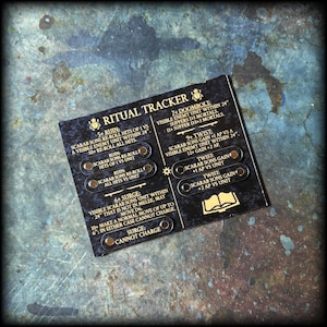 Scarab Sons Ritual Tracker – Tabletop-Token-Set – Zubehör für Sci-Fi-Tabletop-Miniaturenspiele