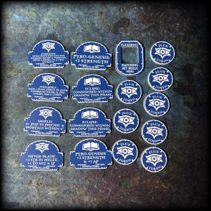 Chaotic Daemons - Scintillating - 10th Edition 40.000 Token Set