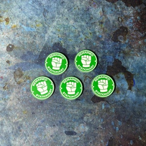 Remained Stationary Acrylic Tokens 10th Edition 40k