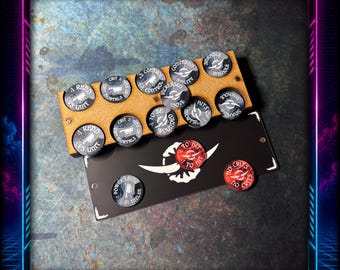 Ogres  - Battle Tokens - with Storage - Wargaming Token Set – Fantasy Tabletop Miniature Game Accessories