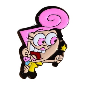 Wanda Enamel Pin, Fairly Odd Parents Pin, 90s Nostalgia, Nickelodeon Merch, Fairly Odd Parents Merch, Fairly Odd Parents merch