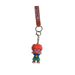 Chuckie Finster Rugrats Keychain: 90s Nickelodeon Memorabilia