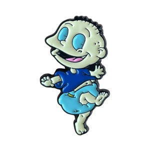 Tommy Pickles Rugrats Enamel Pin, Nickelodeon 90s Nostalgia, 90s Merch, 90s Memorabilia, 90s Nostalgia, 90s gift,Rugrats Merch, Rugrats