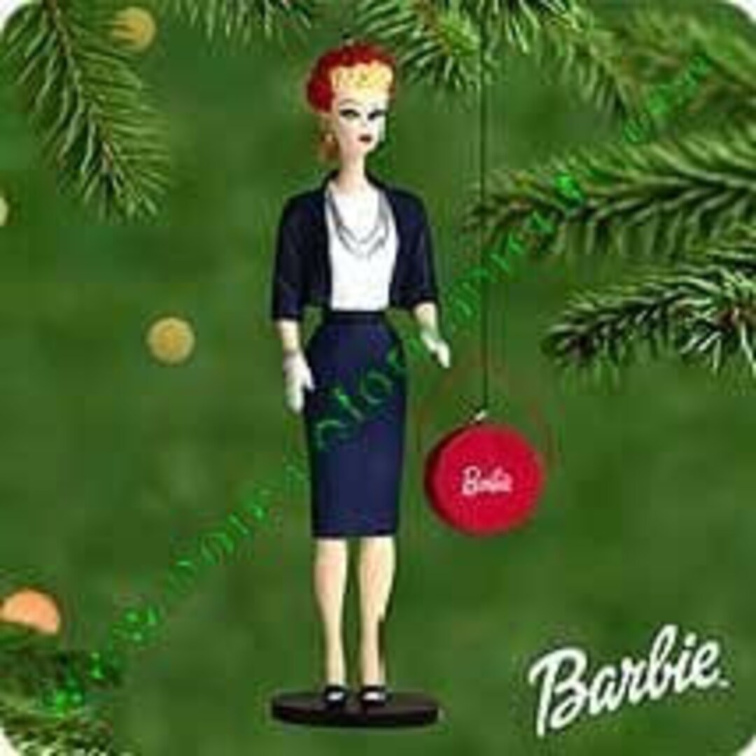 Commuter Set Barbie Hallmark Ornamentgreat CHRISTMAS Gift Etsy