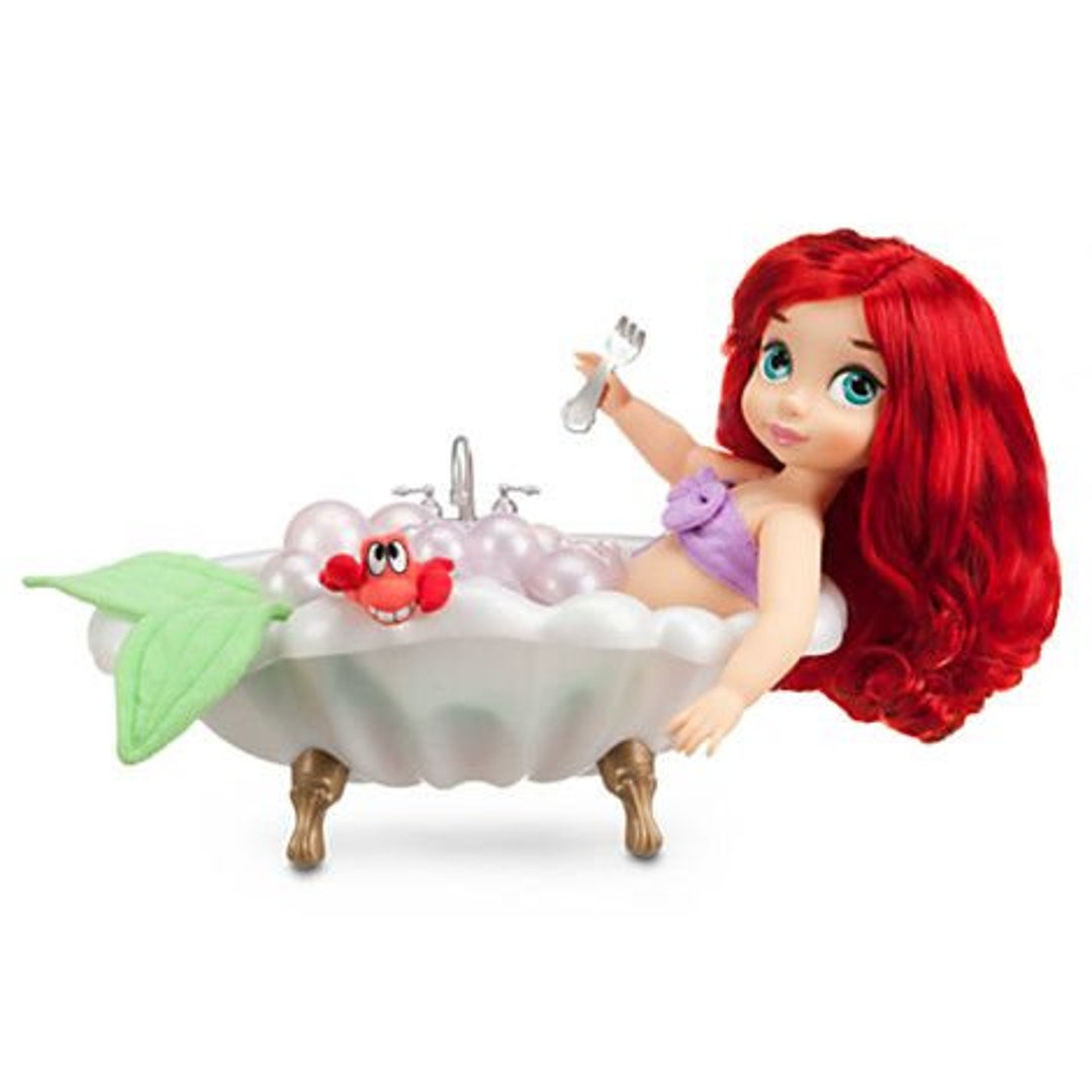 Ariel Deluxe Bathtub Gift Setdisney Animators Etsy