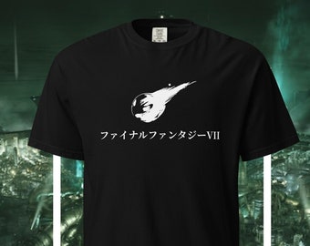 Camiseta unisex FF7 JP Title (varios colores)