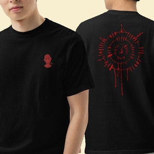 Embroidered Bloodless Astarion -  Unisex T-shirt - Baldur&#39;s Gate 3