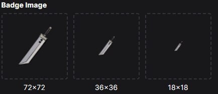 Buster Sword - FF7 - Twitch Badge - Etsy