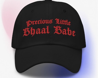 Astarion bordado "Bhaal Babe" - Sombrero unisex - BG3 (múltiples colores)