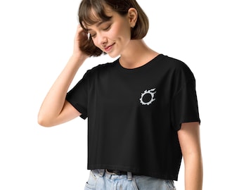 Logotipo de FFXIV - Top corto para mujer