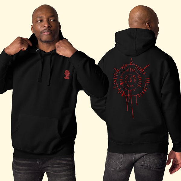 Embroidered Bloodless Astarion Unisex Hoodie - Baldur's Gate 3 (Multiple Colors)