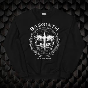 Sudadera unisex Fourth Wing - Basgiath - Varios colores
