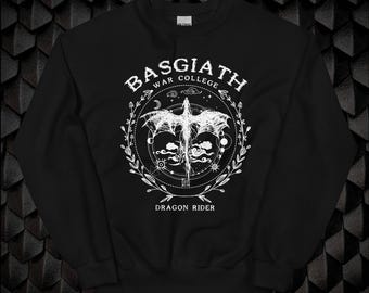 Sudadera unisex Fourth Wing - Basgiath - Varios colores