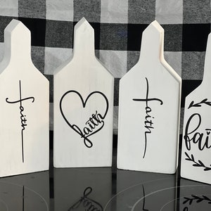 Faith Wooden Crosses