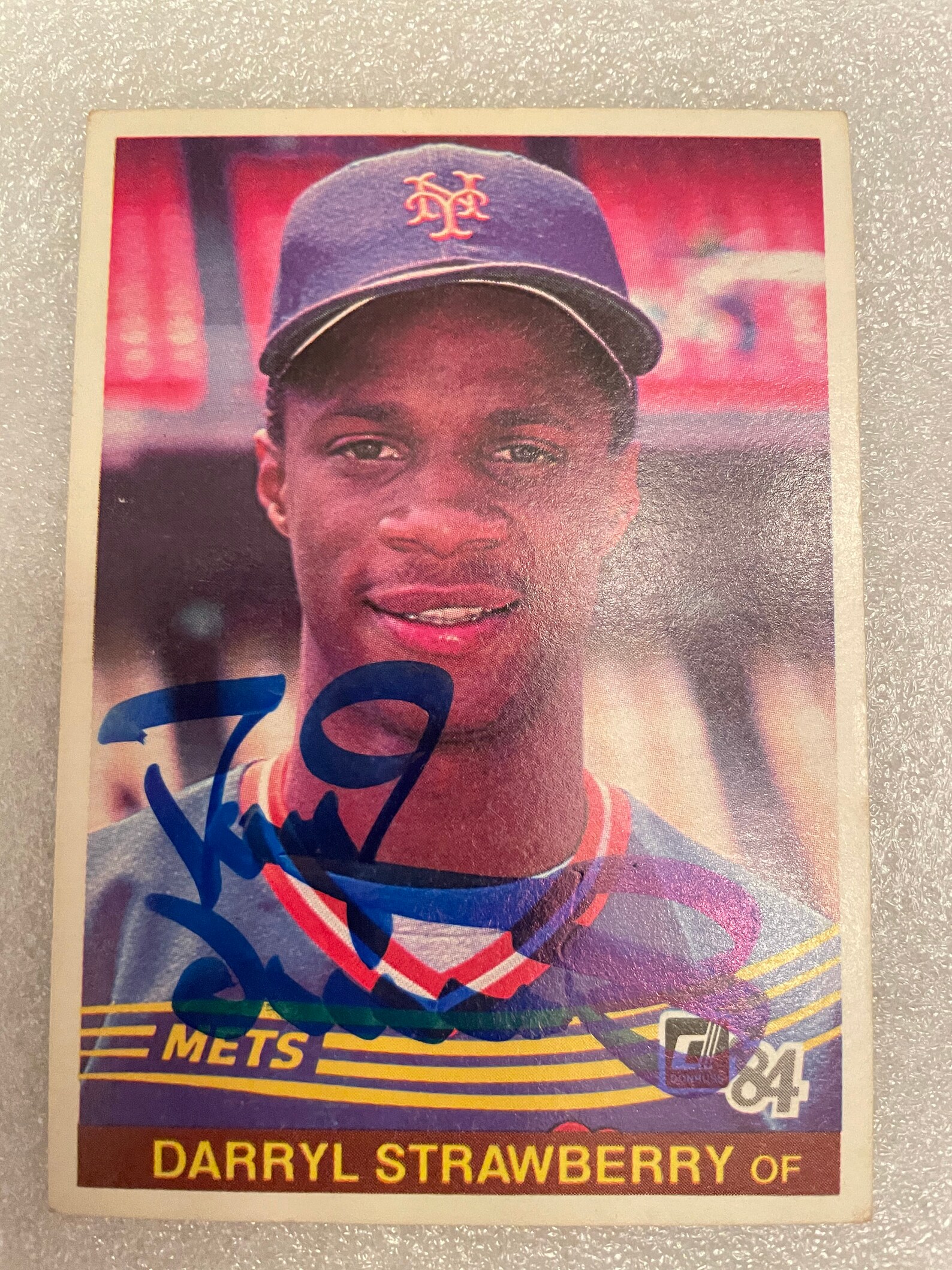 Darryl Strawberry Rookie Card Etsy