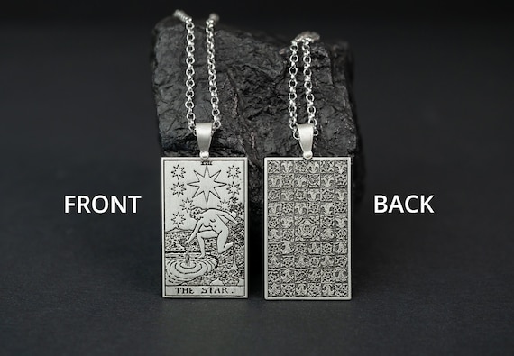 Etsy 2024 tarot necklace
