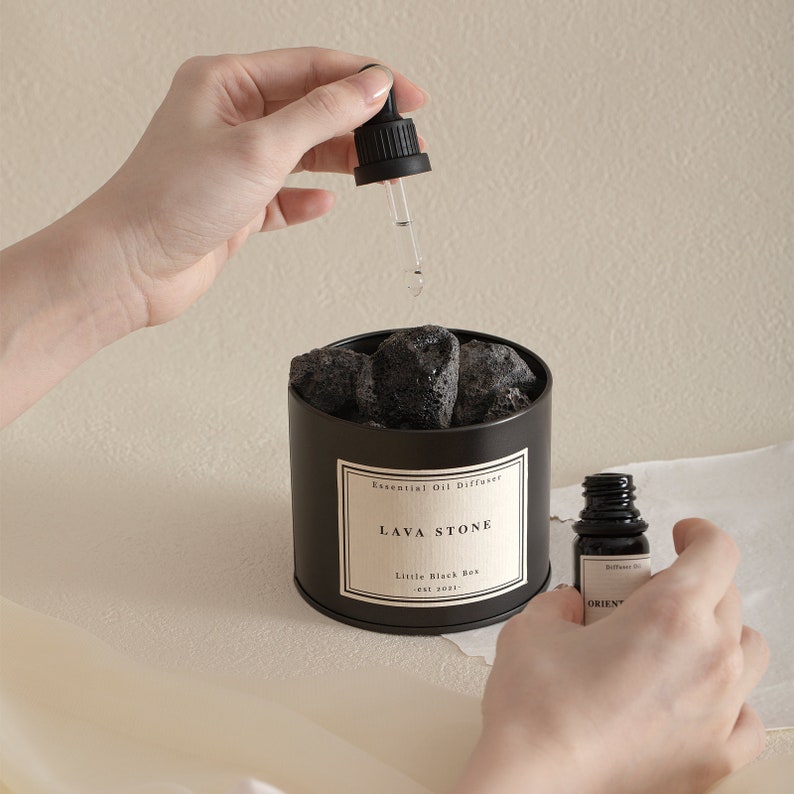 Lava Rock Stone Nature Aroma Essential Oil Diffuser Potpourri Etsy