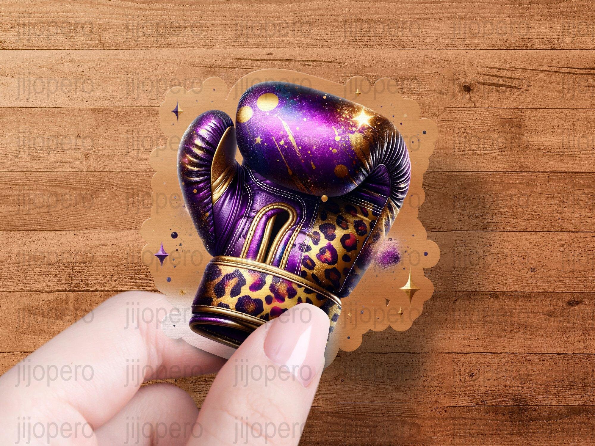 Lupus Awareness Png, Purple Boxing Gloves, Digital Download, Sparkle