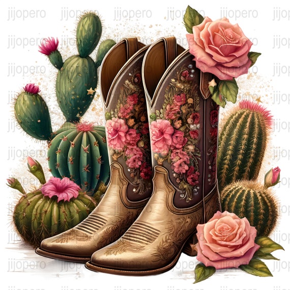 Cactus rose boots deals