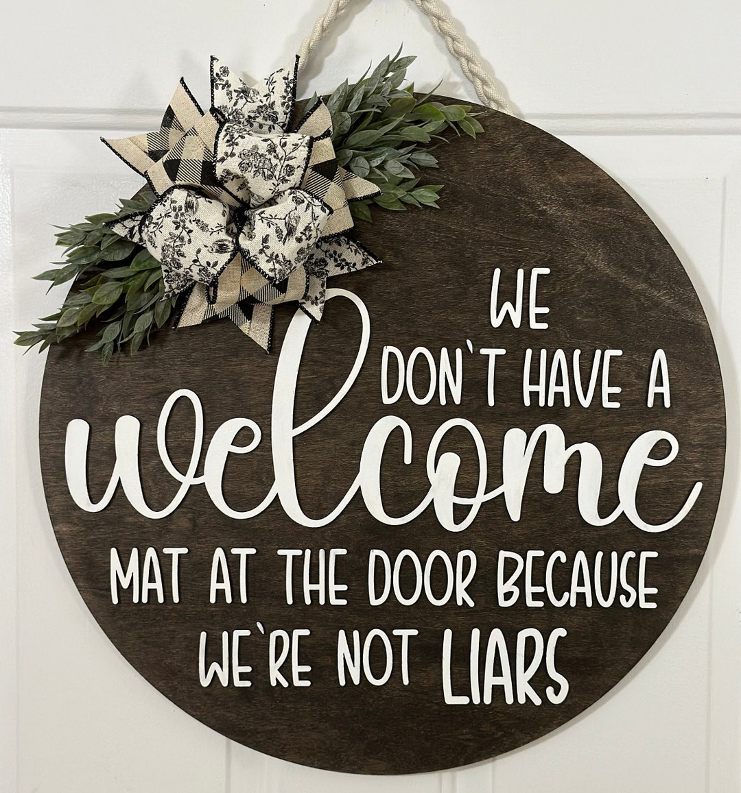 Funny Front Door Signs