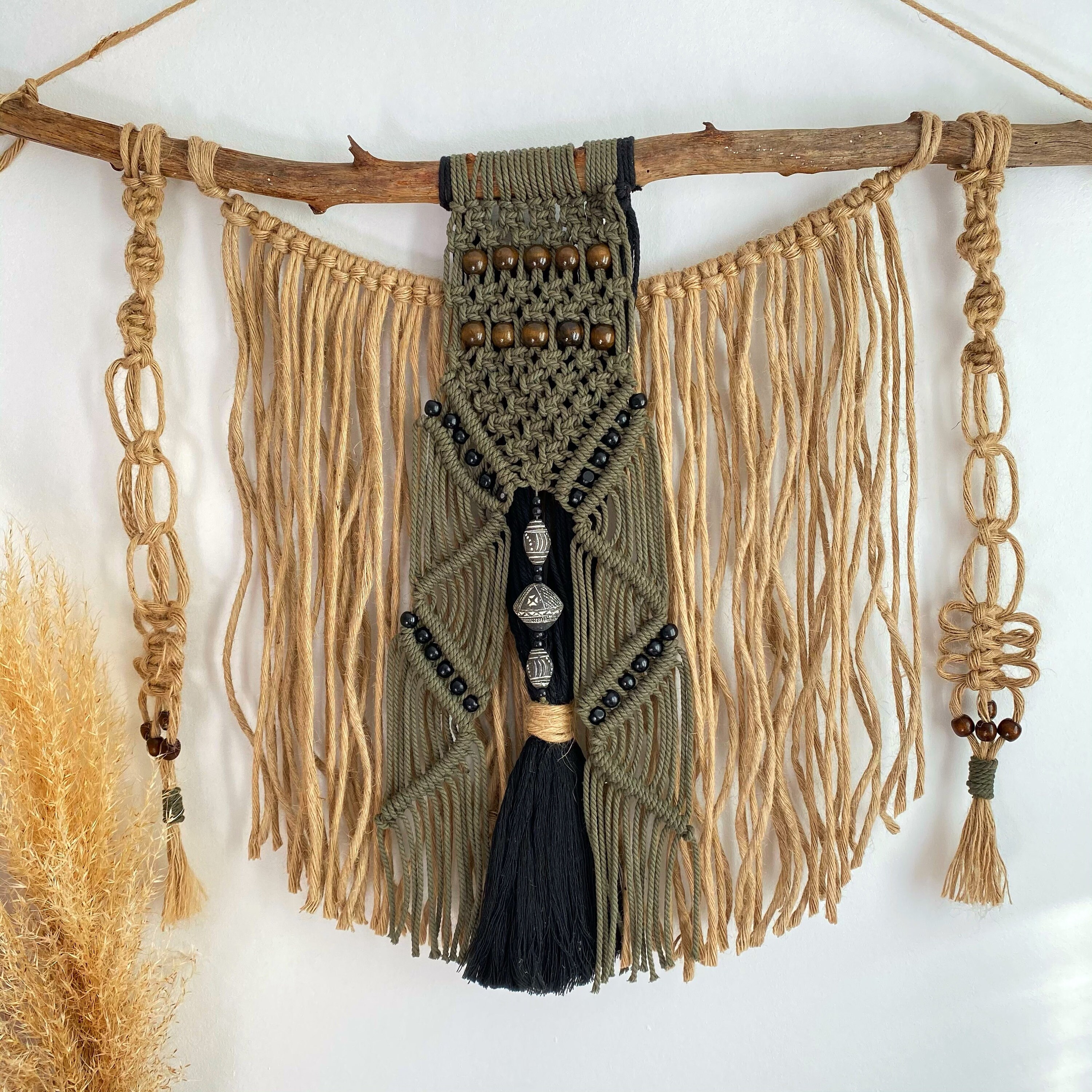 Décoration Murale Macrame Ethnique