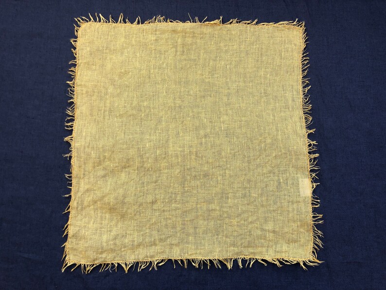 Linen napkin with tassels image 4