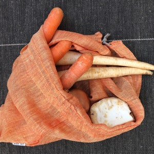 Linen vegetable bag image 1