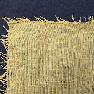 Linen napkin with tassels image 1