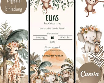 Feliz Primer Cumpleaños Con Vector De Tarjeta De Invitación De Niña