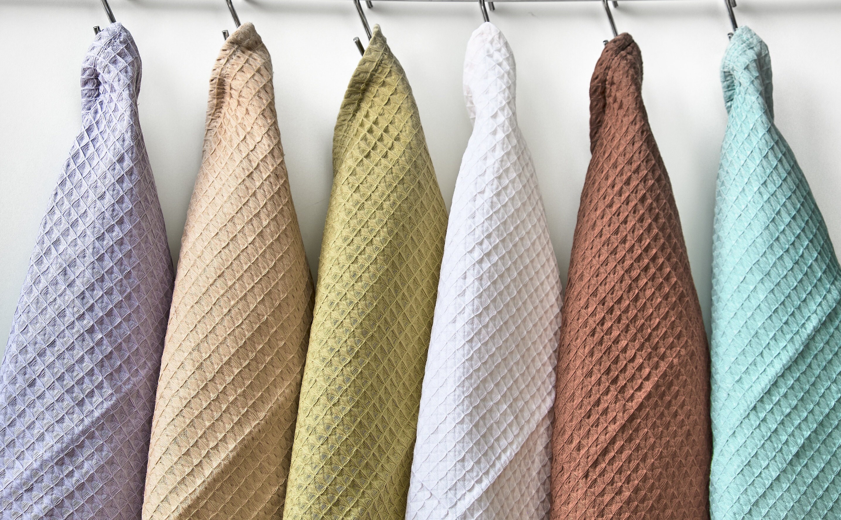 Waffle Weave Hanging Dish Towel, Custom Unpaper Towels, Soft Kitchen