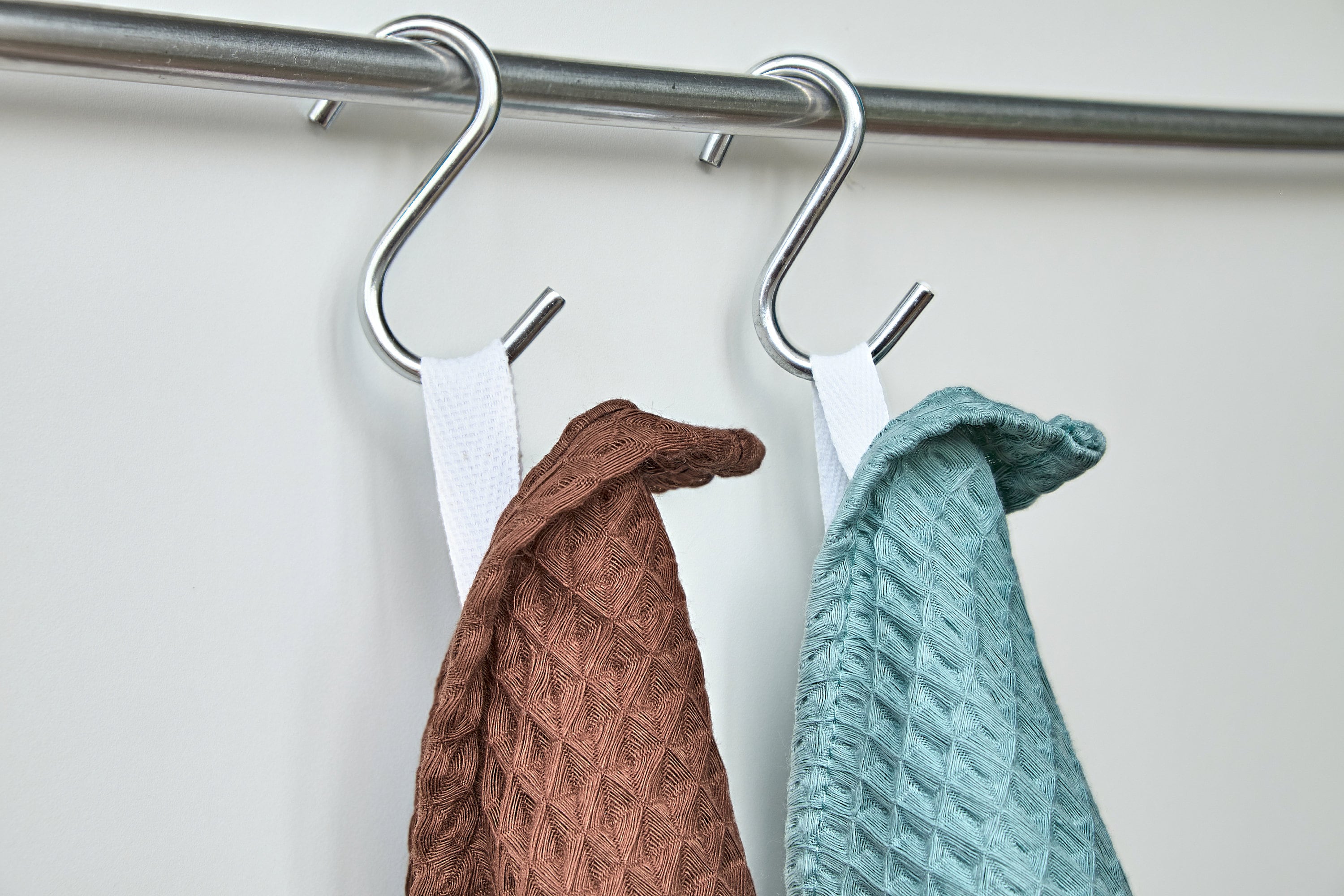 Waffle Weave Hanging Dish Towel, Custom Unpaper Towels, Soft Kitchen