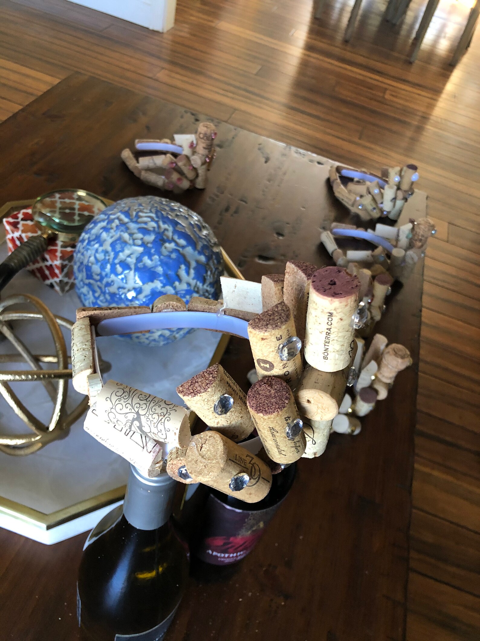 Wine Cork CrownCrystal Visions Etsy