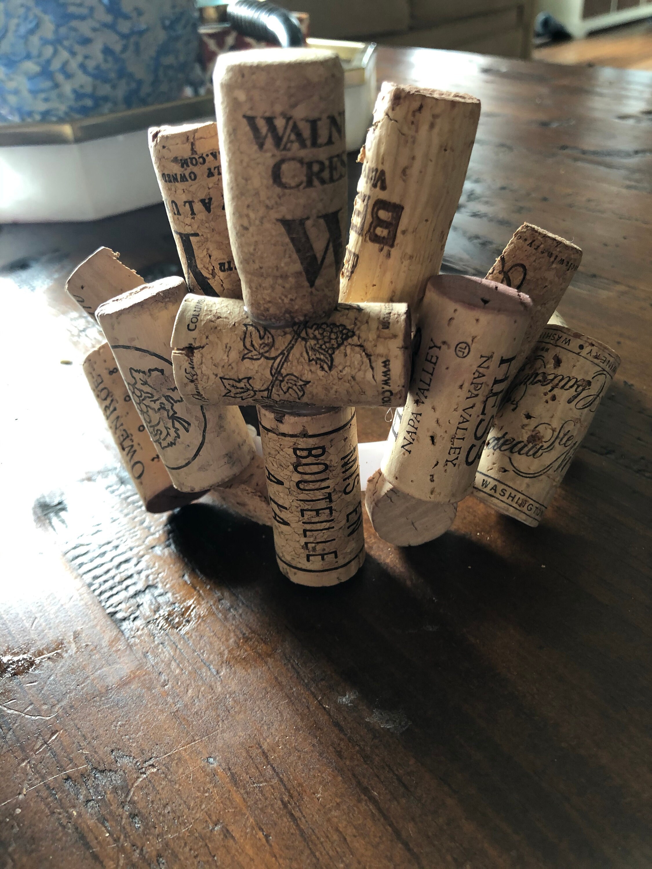 Wine Cork Crownbirthstone Custom Etsy