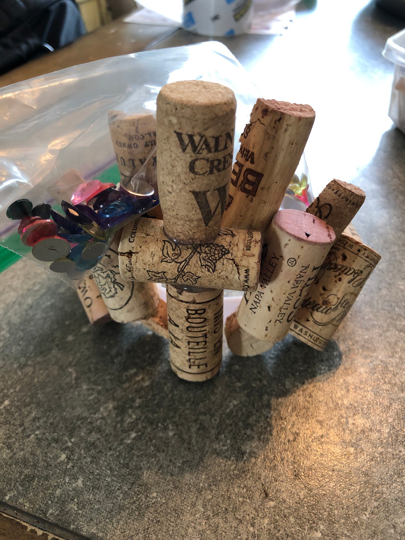 Wine Cork Crown, Girls Night In, Craft Night, Gift Ideas, Wine Lover