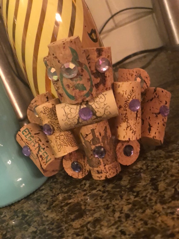 Wine Cork Crown Wine Gift Tiara Queen Crown Cork Gift Etsy