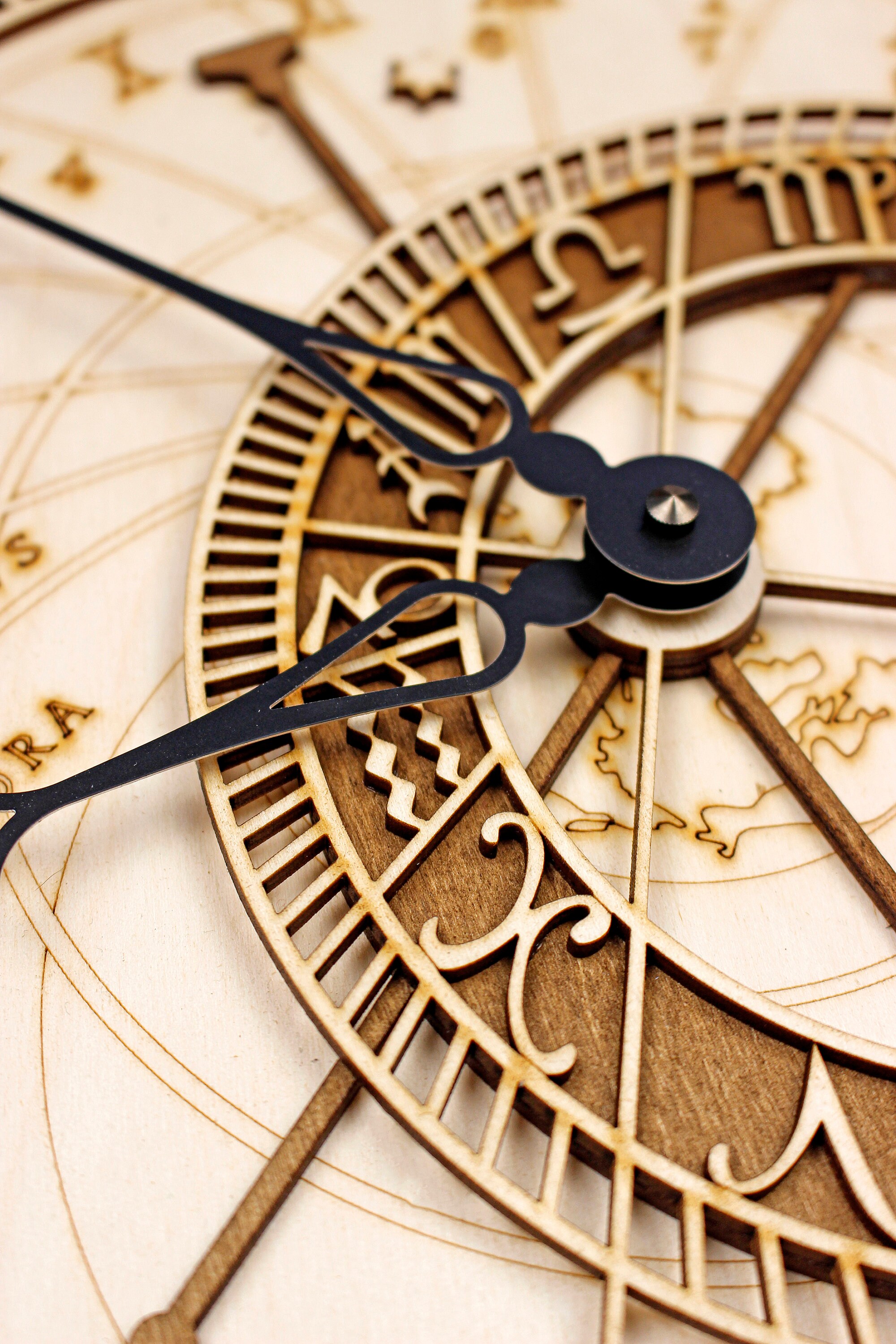 Prague Astronomical Clock Replica of Orloj Multilayered Etsy