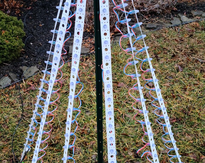 Christmas Light Pixel Tree Kit Etsy