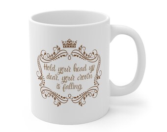 Inspirational Coffee Mug: Hold Your Head Up, Motivational Quote