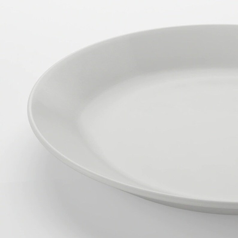 IKEA White Dinner Plates 10 Set of Four Etsy