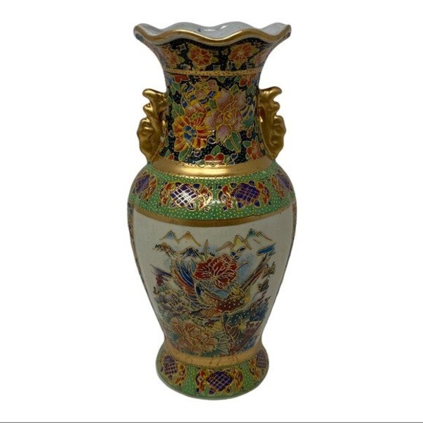 Vase Asian Etsy