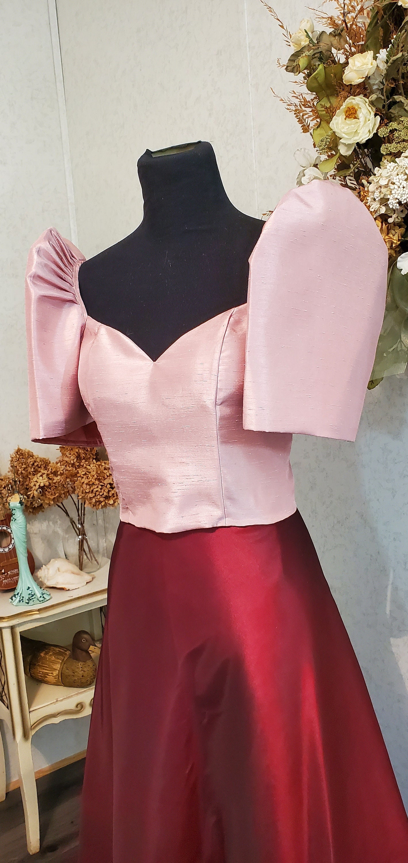 Rose Gold Filipiniana Gown - Etsy