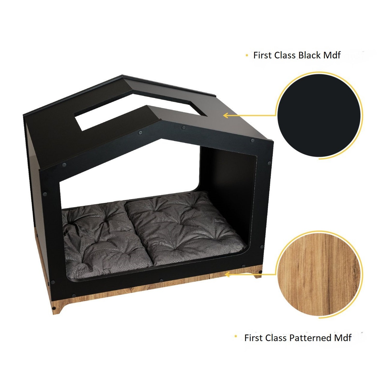 Indoor Large Breed Dog HouseModern Dog HouseDog Furniture Etsy