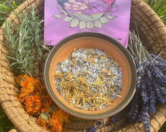 Organic Lotus Birth Herbs and Salts - Placenta Herbs