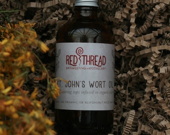 Organic St John’s Wort Oil/ Herbal Infused Oil