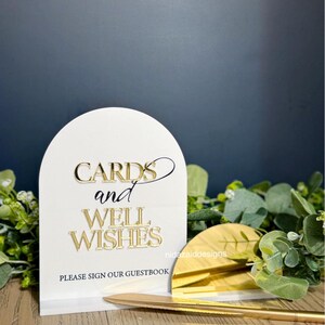 Signez notre livre d'or | Décoration de mariage de luxe | Décoration de table pour cartes et cadeaux | Signalétique de mariage | Livraison gratuite | Cadeaux et vœux