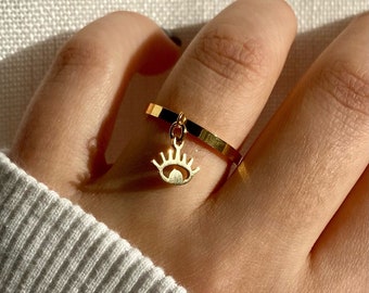 Penelope dangle ring