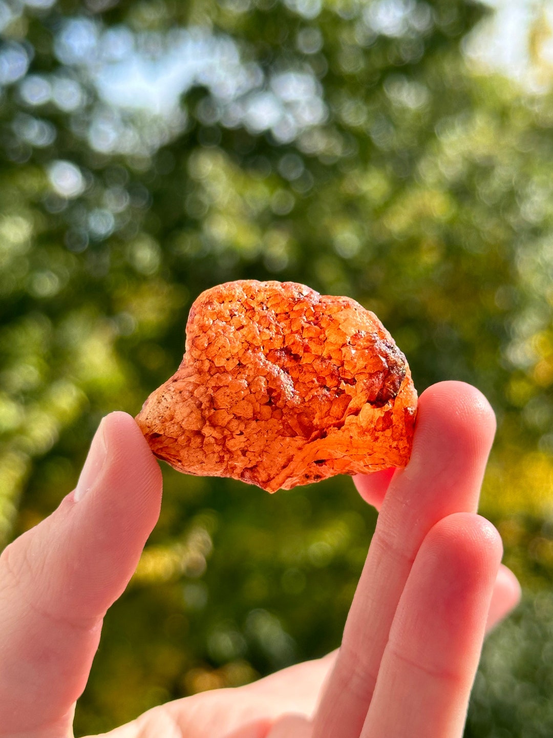 Natural Carnelian Chunk 'dragon Scale Druzy' From - Etsy
