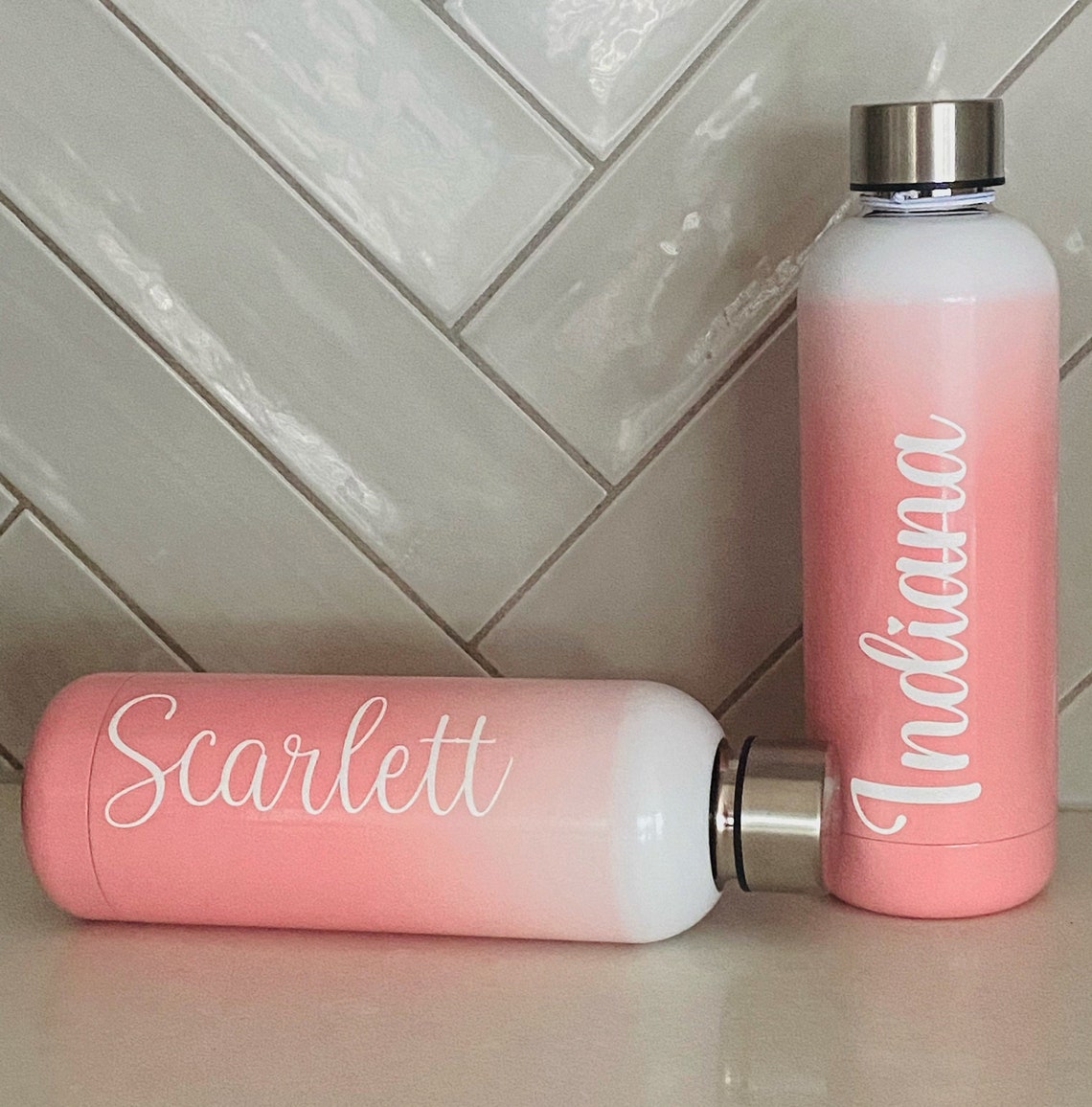 Drink Bottle Decals / Water Bottle Labels / Bottle Name Labels Etsy